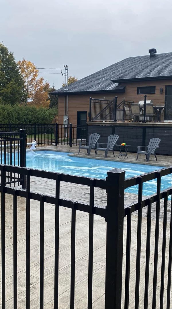 Clôture piscine Trois-Rivières Shawinigan