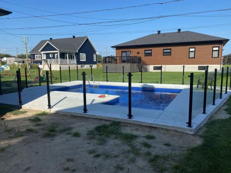 Clôture piscine Trois-Rivières Shawinigan