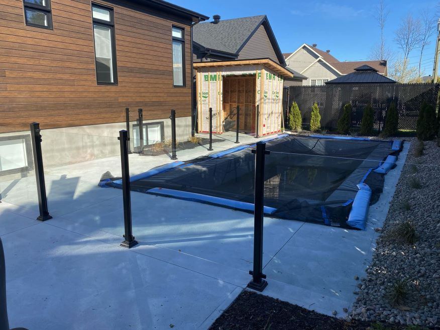 Clôture piscine Trois-Rivières Shawinigan