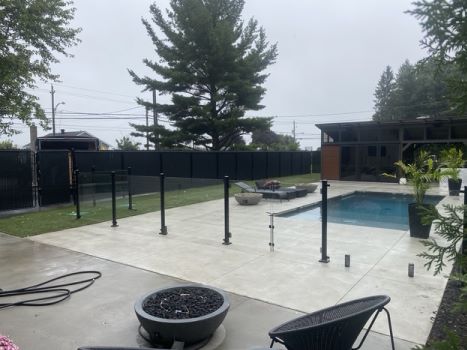 Cloture verre Trois-Rivières Shawinigan