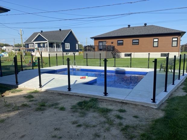 Cloture verre Trois-Rivières Shawinigan