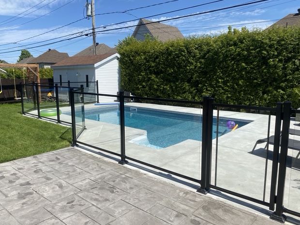 Cloture verre Trois-Rivières Shawinigan